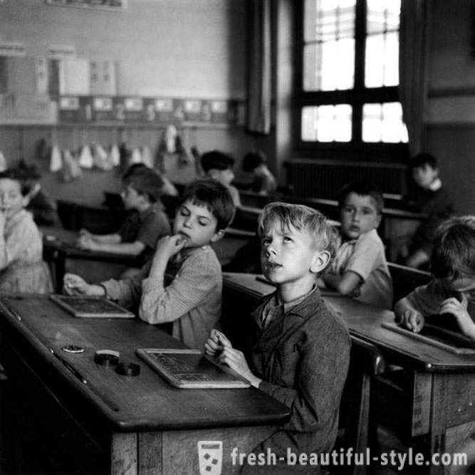 Kinder auf dem Bild Foto von Robert Doisneau