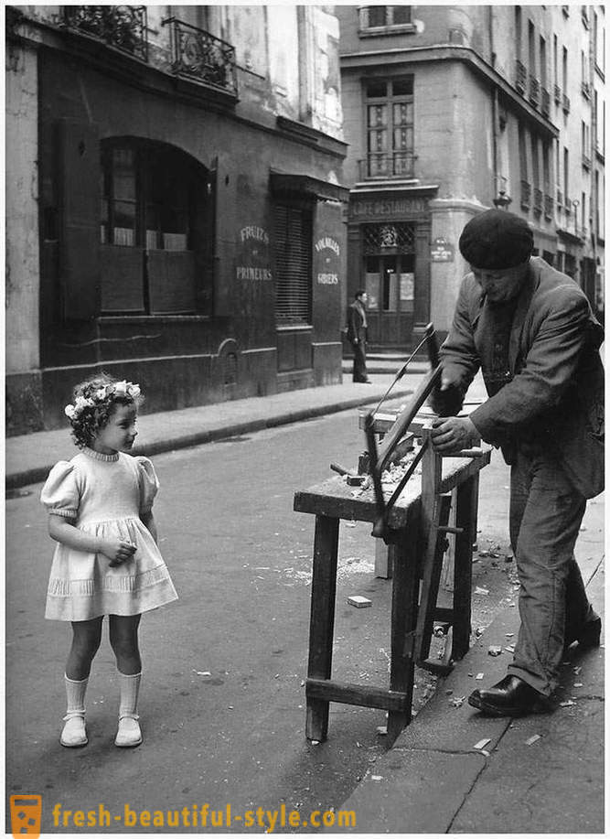 Kinder auf dem Bild Foto von Robert Doisneau
