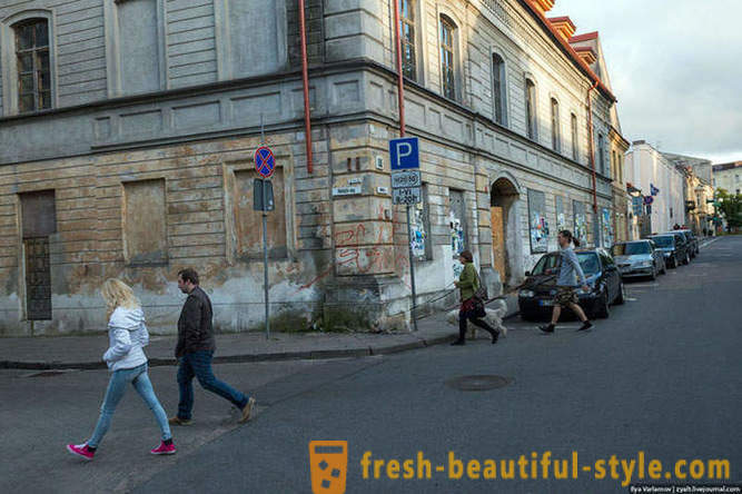 Gehen Sie durch den guten und schlechten Vilnius