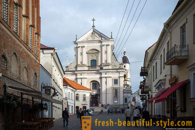 Gehen Sie durch den guten und schlechten Vilnius