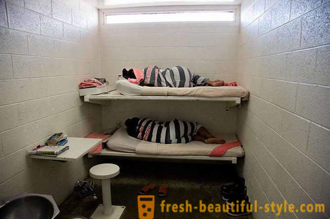 Wochentage weiblichen Gefangenen in einem US-Gefängnis
