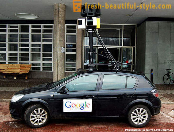 Wie Google macht die Panorama-Bilder auf Straßenebene