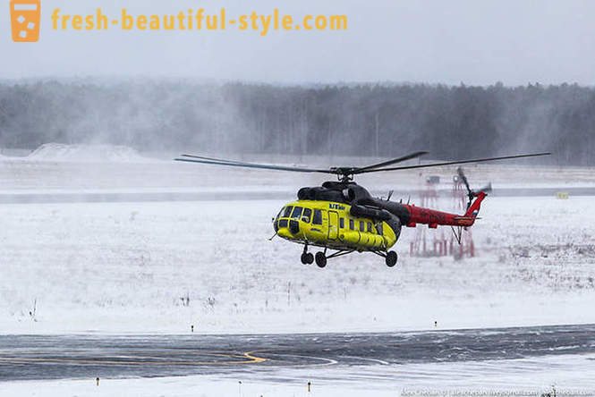 Unser heimischer Mi-8 - der populärste Hubschrauber in der Welt
