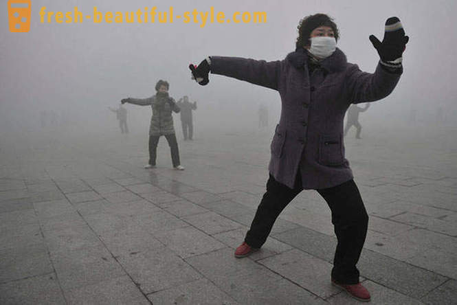 Gefährlicher Grad der Umweltverschmutzung in China