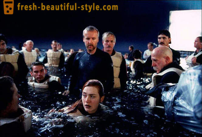 Als Verfilmung „Titanic“ - seltene Fotos von den Dreharbeiten