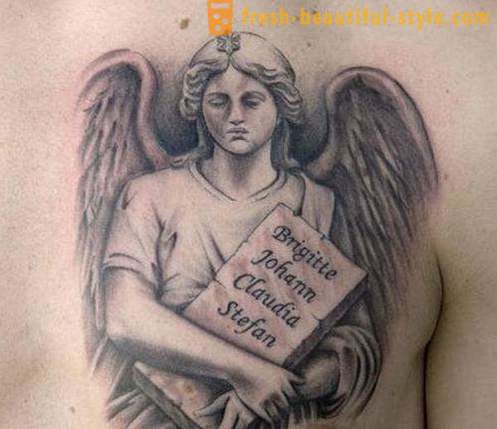 Tattoo Schutzengel: Fotos, Wert