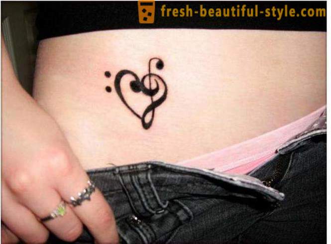 Kleine Tattoos für Mädchen: eine Vielzahl von Optionen und Funktionen tragbare Bilder