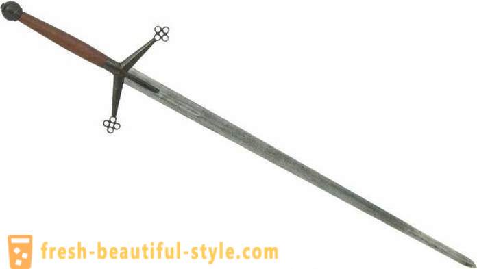 Schwert-handed: Typen, Beschreibungen, strukturelle Merkmale, Vorteile und Nachteile