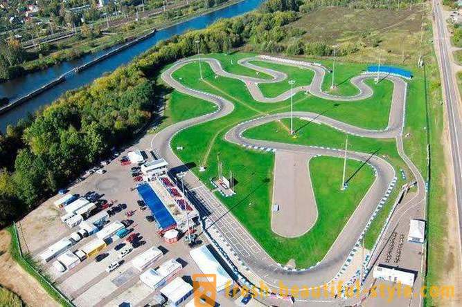 Russland Rennstrecken. Speedway. Motorsport in Russland