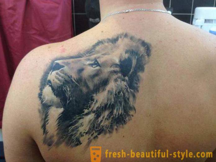 Bedeutung tatuirovki- „Lion“ auf seiner Schulter und anderen Teilen des Körpers