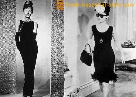 Kleid im Stil der 60er Jahre. kleiden das Modell