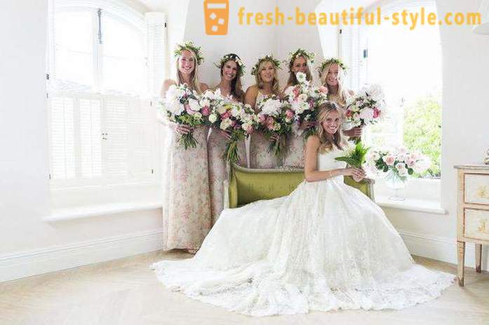 Wie ein Hochzeitskleid für die Braut, für mamma, für Freunde, für die Gäste zu wählen?