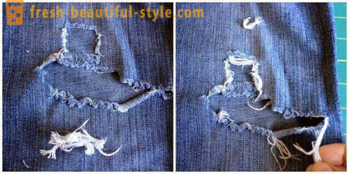 Wie schön Jeans schneiden Sie sich?