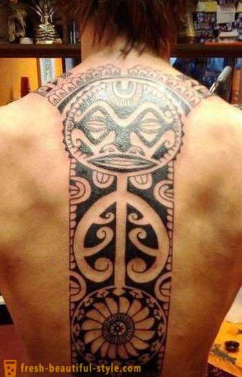Polynesischen Tattoos: die Bedeutung der Symbole