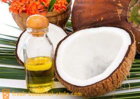 Kokosöl: Bewertungen, Anwendung. Coconut Haaröl