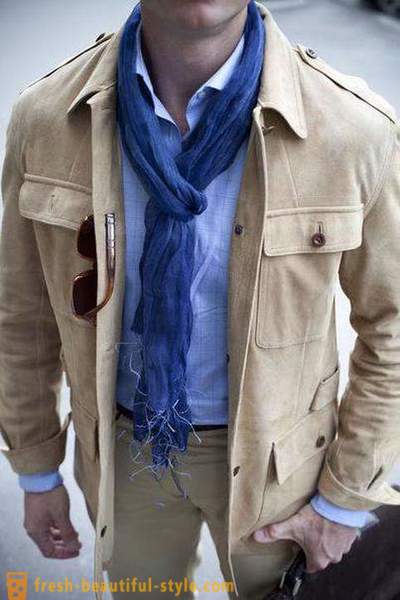 Wie man einen Schal Mann Tie: Foto und Diagramm. Wie man einen Schal schönen Mann zu binden?
