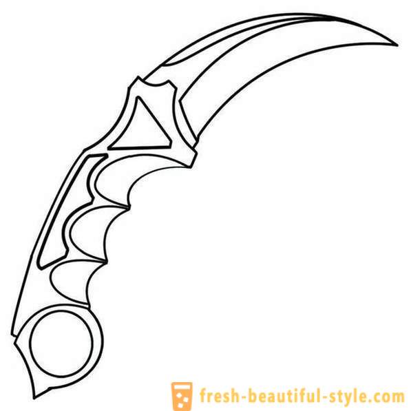 Knife „KARAMBIT“: ein Foto, Preis, Zeichnungen und Diagramme. Wie ein Messer „KARAMBIT“ mit seinen eigenen Händen zu machen?