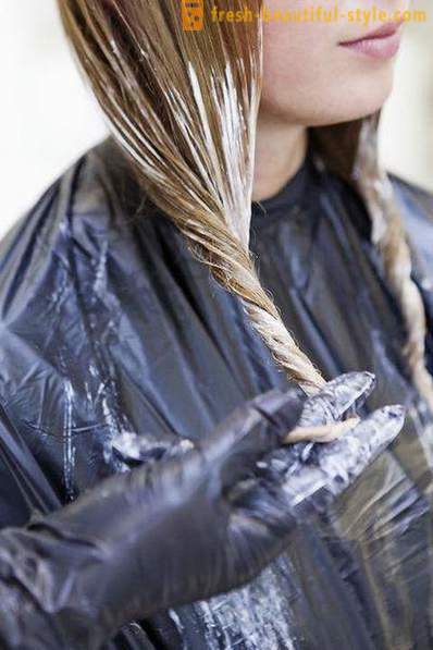 Ombre Färben zu Hause. Wie sieht Ombre auf Haar (Foto)