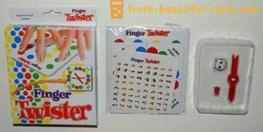 Unterhaltung für Kinder und Erwachsene - Finger Twister. Spielregeln