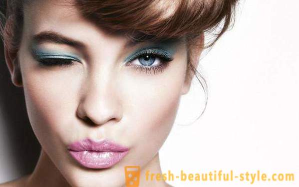 Make-up für blau-graue Augen: Schritt für Schritt Anleitungen mit Fotos