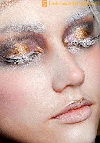 Make-up für blau-graue Augen: Schritt für Schritt Anleitungen mit Fotos