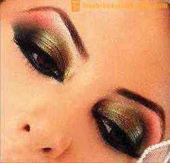 Schöner Abend Make-up für braune Augen: ein Schritt für Schritt Beschreibung