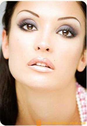 Schöner Abend Make-up für braune Augen: ein Schritt für Schritt Beschreibung