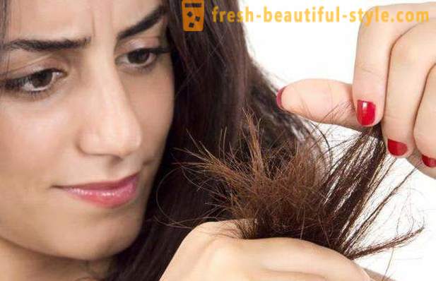 Haarspitzen aufspaltet: Maske Behandlung. Warum Haarspitzen geschnitten