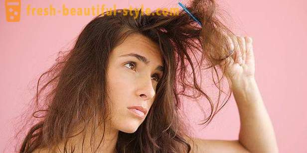 Haarspitzen aufspaltet: Maske Behandlung. Warum Haarspitzen geschnitten
