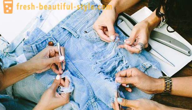 Fashion-Tipps: Wie Löcher und Abschürfungen an seiner Jeans machen?