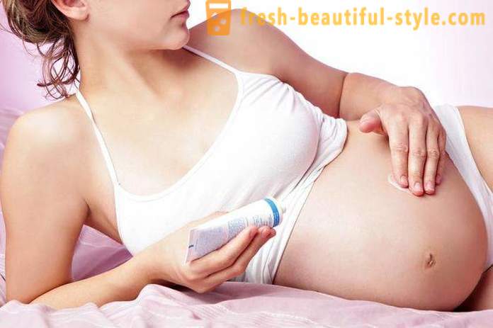 Creme für Dehnungsstreifen während der Schwangerschaft - hilft bei der Erhaltung der Schönheit