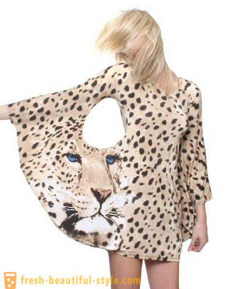 Leopard Kleid schöne Räuber