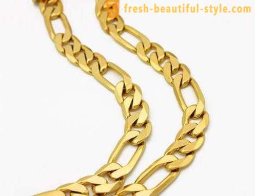 Herren Goldkette - exquisite Dekoration