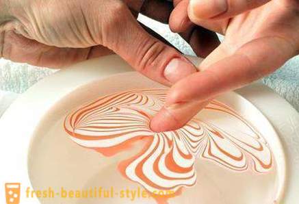 Maniküre auf dem Wasser - ein neuer Trend in nail-art