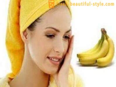 Zu Hause Beauty-Salon: Gesicht Bananen